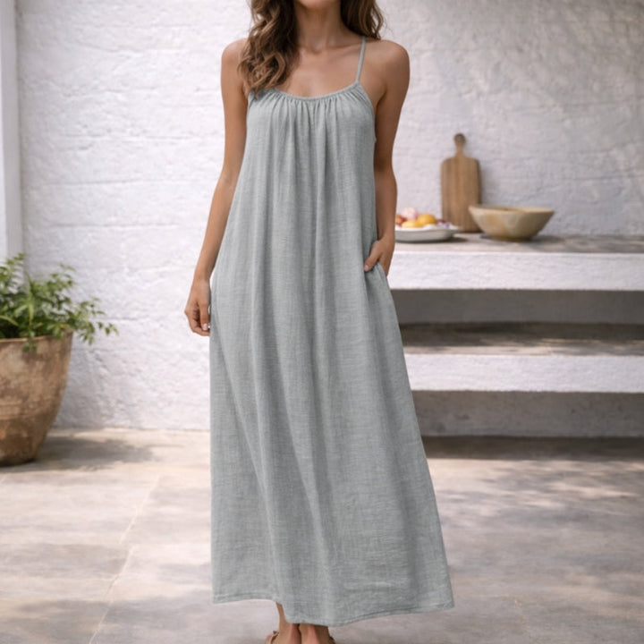 Lena | Women's Maxi Dress Spaghetti Strap Sundress