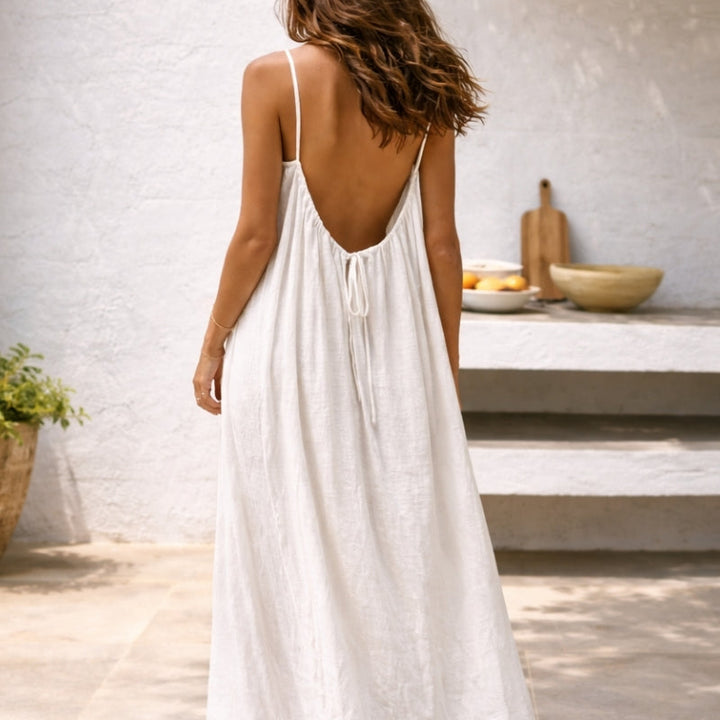 Lena | Women's Maxi Dress Spaghetti Strap Sundress