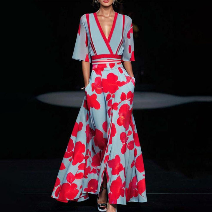 AYANA - Elegant Dress with Sleeves