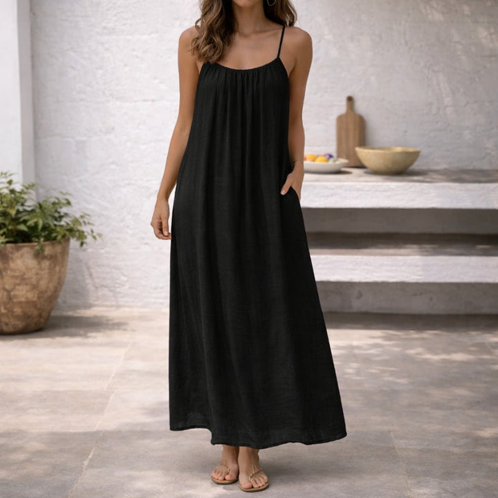 Lena | Women's Maxi Dress Spaghetti Strap Sundress