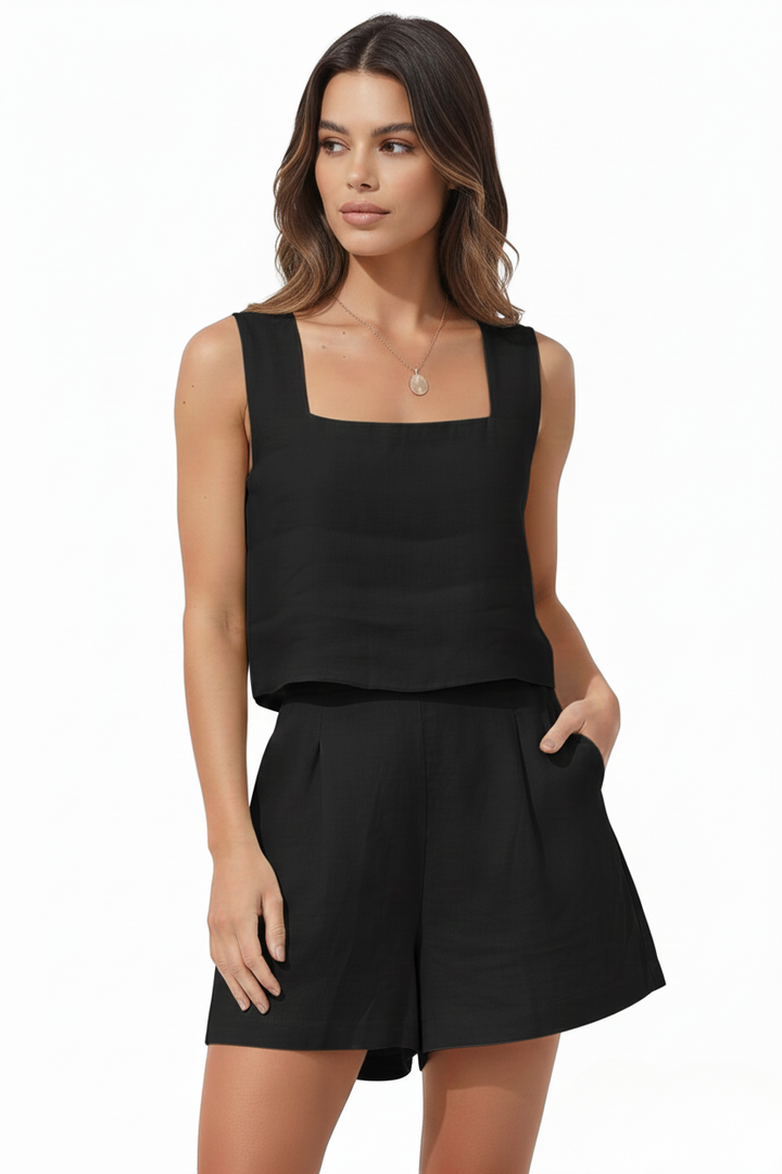 Aurora | Linen Two-Piece Set