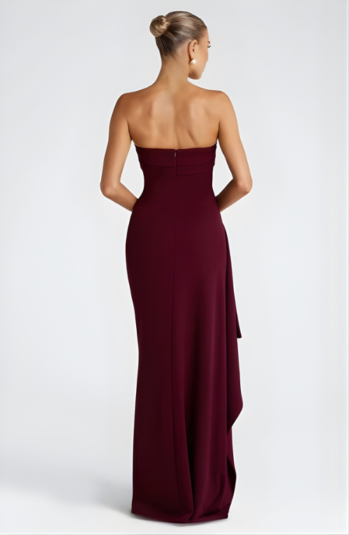 Kirrily | Strapless Twisted Maxi Dress