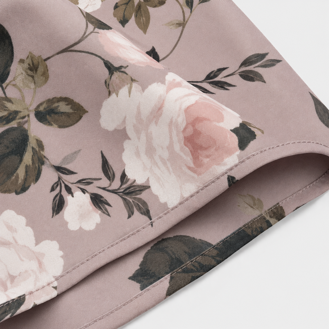 Lila | Floral Summer Wrap Midi Dress