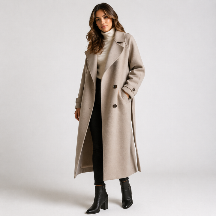 Cecilia | Classic Long Wool Coat