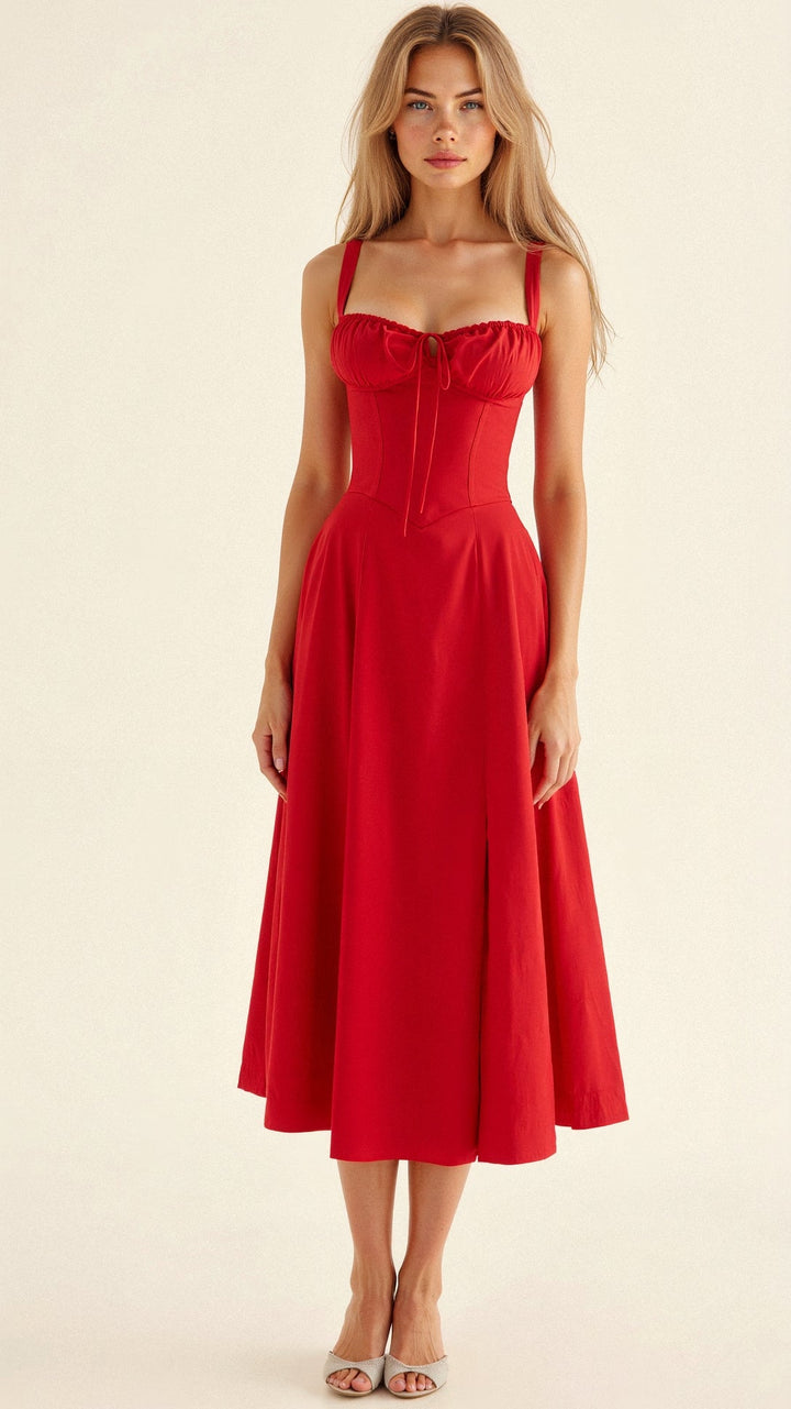 Cerene | Women’s Floral Midi Dress