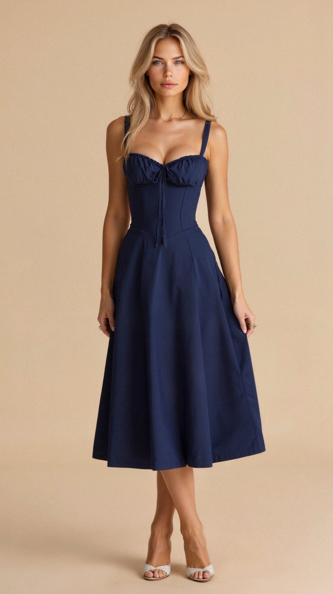 Cerene | Women’s Floral Midi Dress