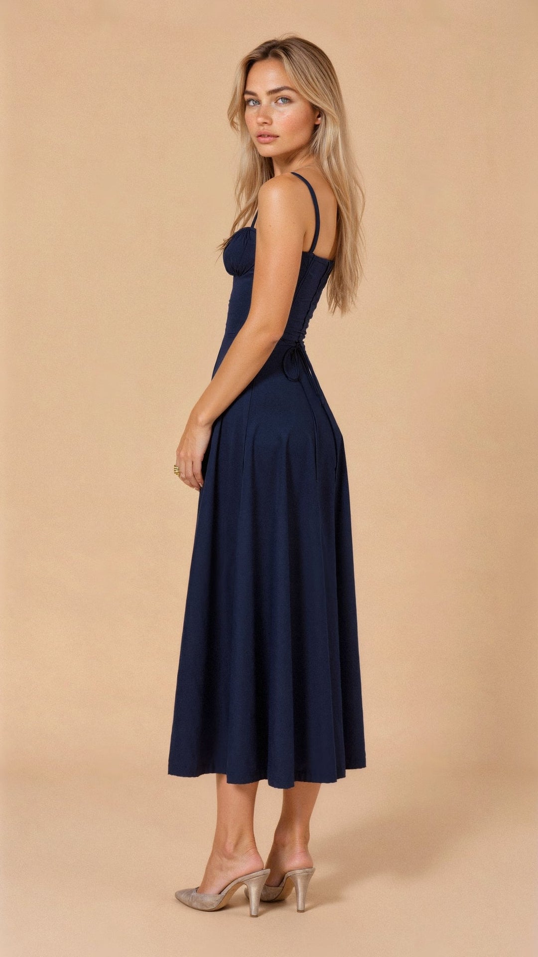 Cerene | Women’s Floral Midi Dress