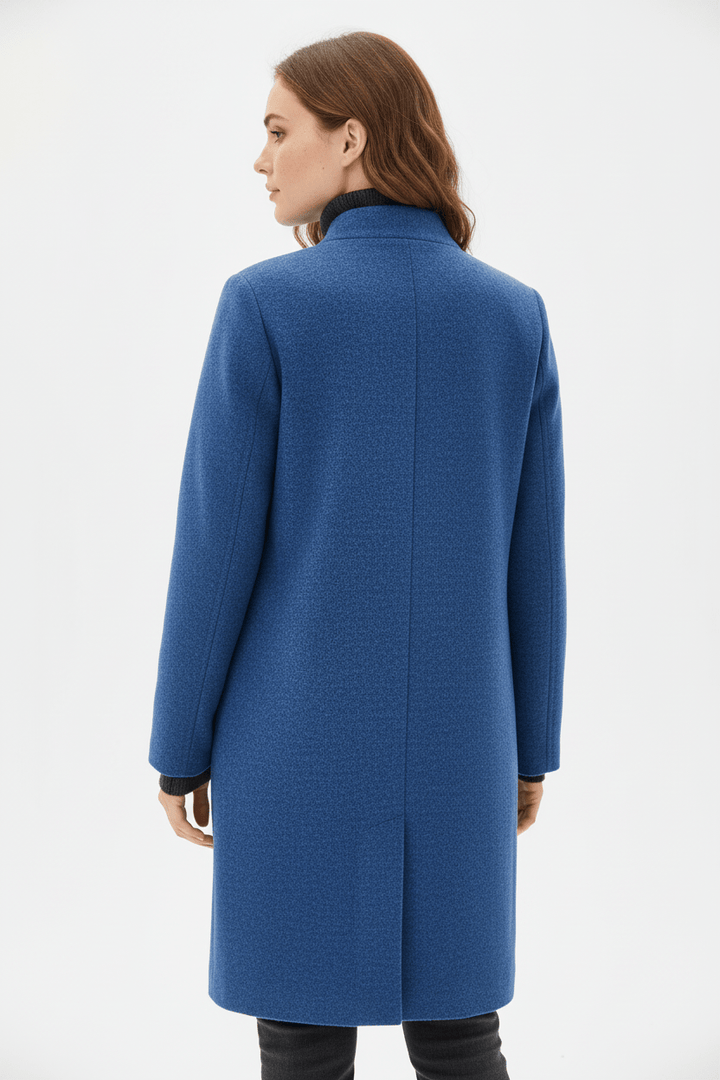 Charlotte Davies | Wool-Blend Tailored Overcoat For Women