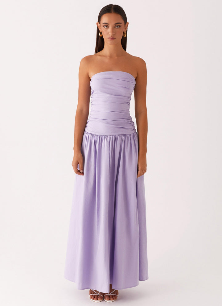 Norma | Cowl Neck Slinky Bias Cut Maxi Dress
