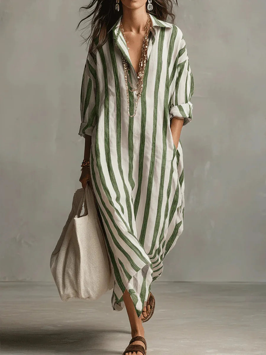 Pepa | Long Shirt Dress