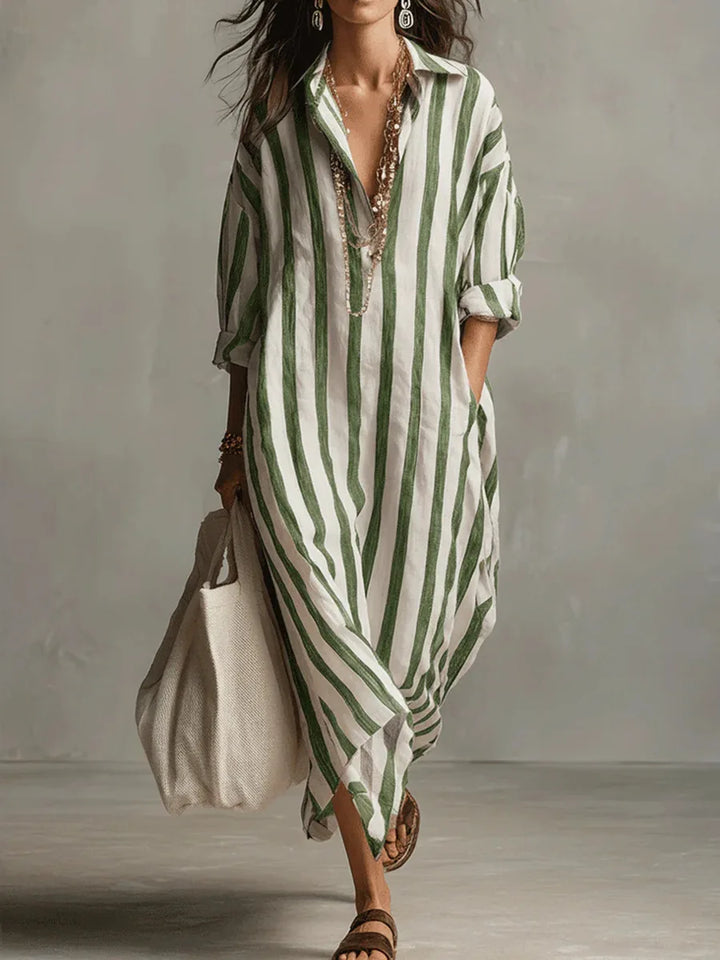 Pepa | Long Shirt Dress