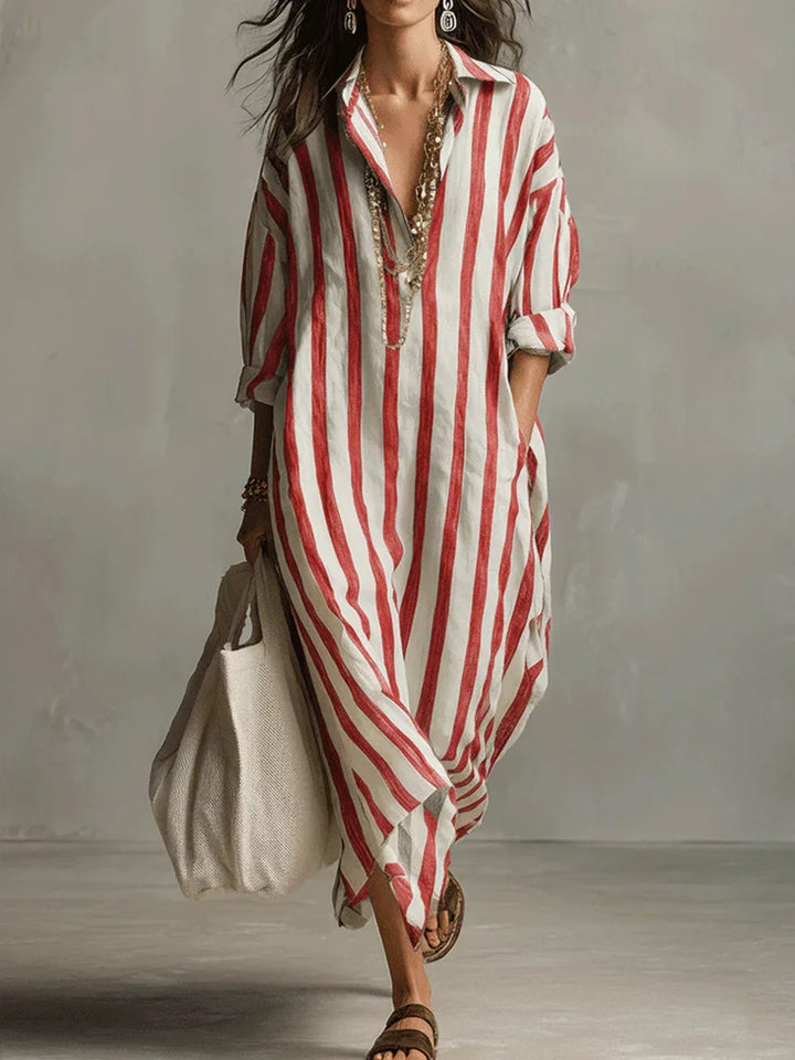 Pepa | Long Shirt Dress