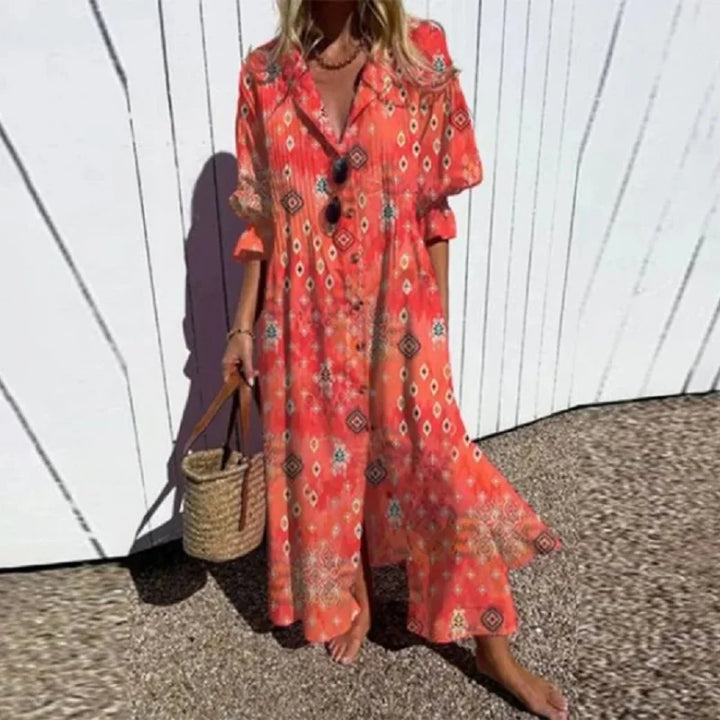 LILA | FLATTERING TUMMY COVER MAXI
