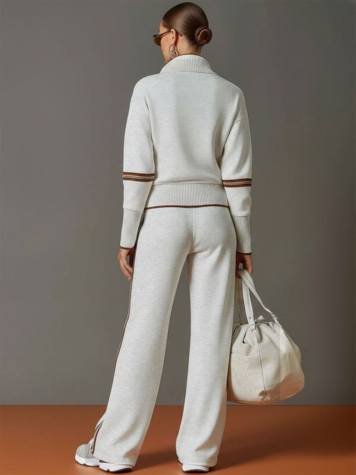 Imogen | Relaxed Wide Leg Two-Piece Lounge Set