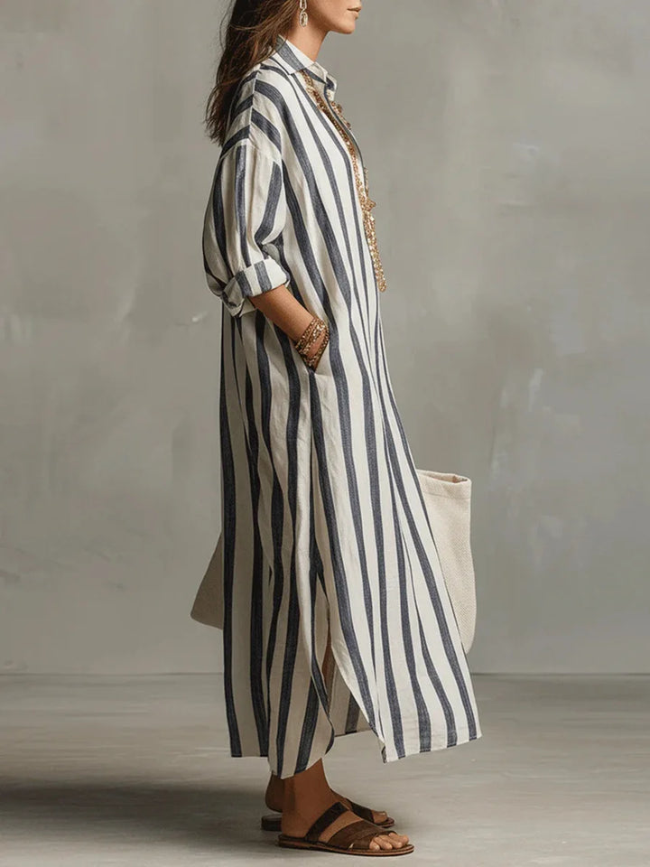 Pepa | Long Shirt Dress
