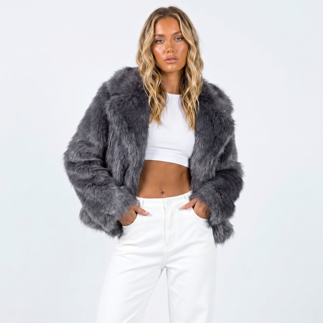 Sienna Moreau | Luxury Faux Fur Jacket For Women