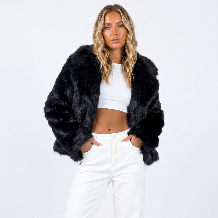 Sienna Moreau | Luxury Faux Fur Jacket For Women