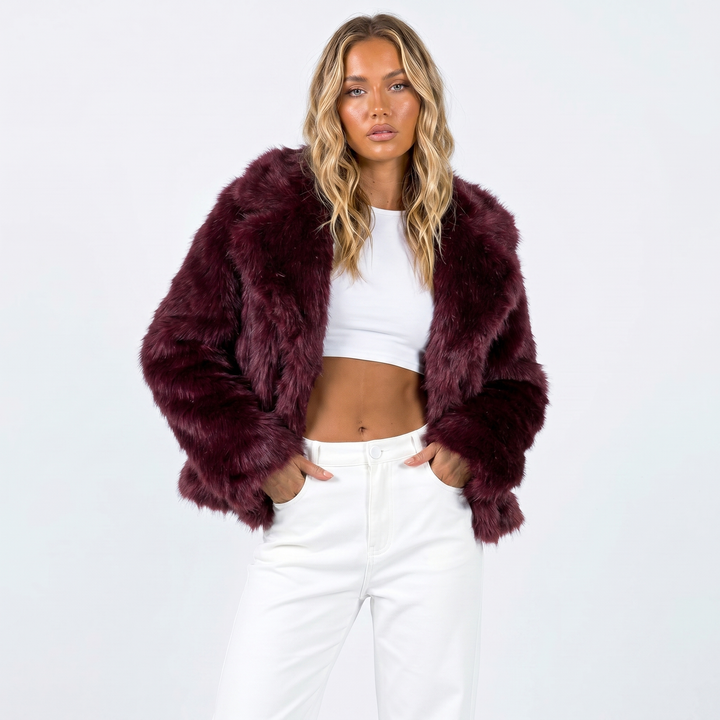 Sienna Moreau | Luxury Faux Fur Jacket For Women
