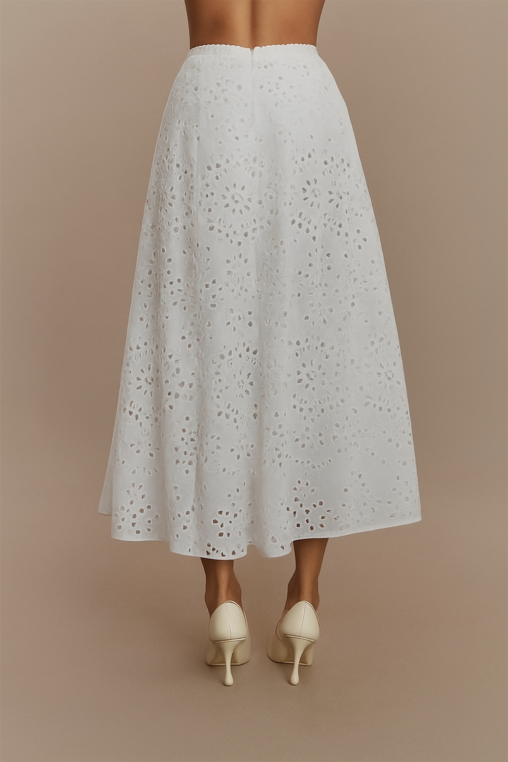 Marina Elegant Broderie Anglaise Set