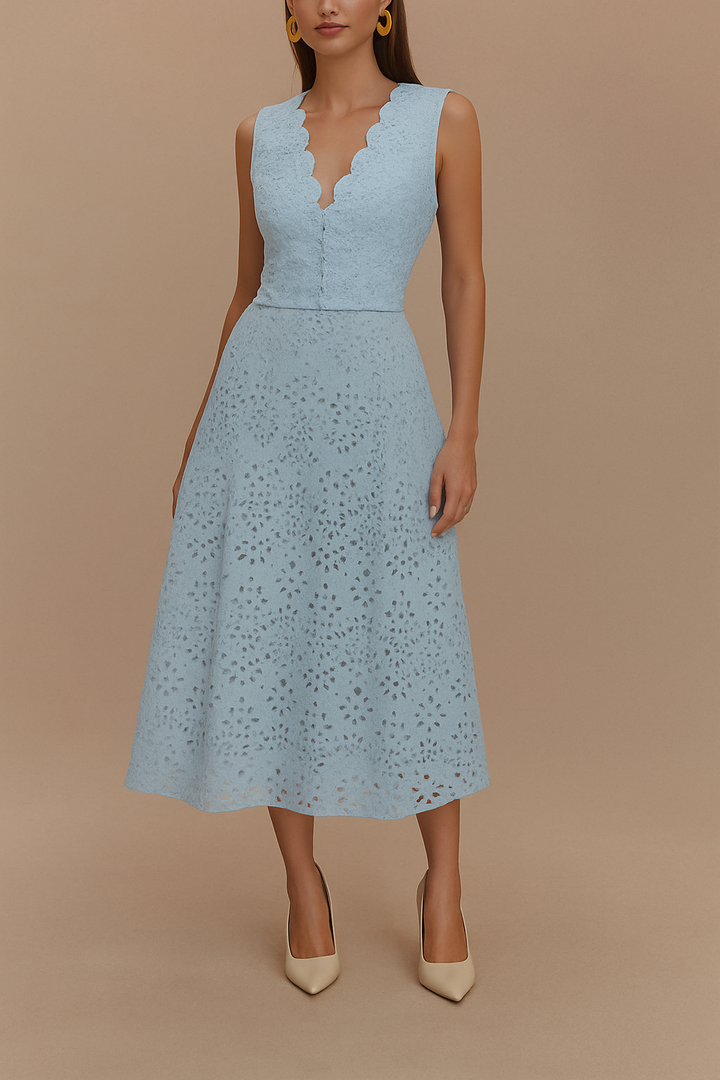 Marina Elegant Broderie Anglaise Set